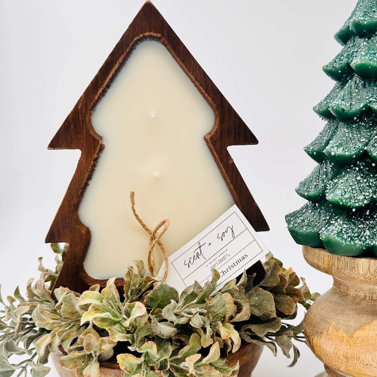 Christmas Tree Dough Bowls