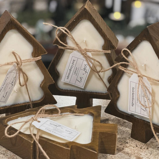Christmas Tree Dough Bowls